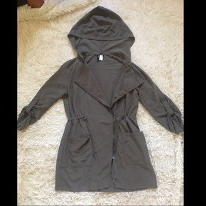 H&M Olive Utility Jacket